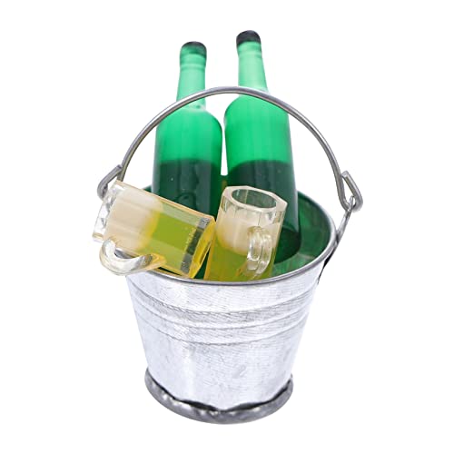 TOYANDONA 1 Satz Bier Miniatur Modell Eines Mini-biereimers 1/12 Puppenzubehör Bierkübel Basteln Miniatur-Bierflaschen Basteln Miniaturspielzeug Modell Eisbierflaschen Plastik TOYANDONA 1 Satz Bier Miniatur Modell Eines Mini-biereimers 1/12 Puppenzubehör Bierkübel Basteln Miniatur-Bierflaschen Basteln Miniaturspielzeug Modell Eisbierflaschen Plastik von TOYANDONA
