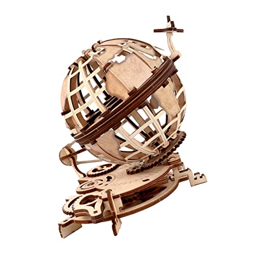 TOYANDONA 1 Satz Blöcke handarbeiten barn Toy Mechanik Geographie- -Schmuck Desktop-Weltkugel Weltkugel zur Selbstmontage geografischer Wohnkultur hölzern Beige TOYANDONA 1 Satz Blöcke handarbeiten barn Toy Mechanik Geographie- -Schmuck Desktop-Weltkugel Weltkugel zur Selbstmontage geografischer Wohnkultur hölzern Beige von TOYANDONA