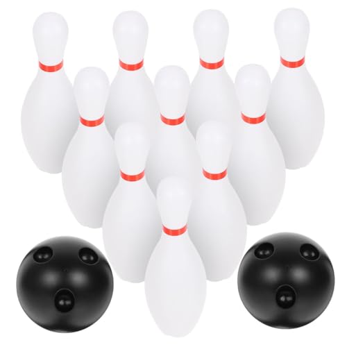TOYANDONA Bowling-Set Für Kinder 16 cm Kunststoff Kleinkindspielzeug Zum Spielen von TOYANDONA