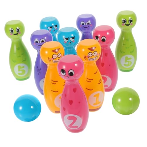 TOYANDONA 1 Satz Bowling-spielzeugset Bowlingspiel Für Bowling Für Outdoor- Für Indoor- Für Kleinkinder Outdoor-Bowling Bowling Für Kleinkinder Plastik TOYANDONA 1 Satz Bowling-spielzeugset Bowlingspiel Für Bowling Für Outdoor- Für Indoor- Für Kleinkinder Outdoor-Bowling Bowling Für Kleinkinder Plastik von TOYANDONA
