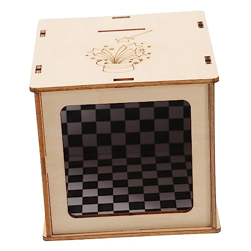TOYANDONA 1 Satz Box Sparschwein Maschine Kinderspielzeug Münze Zappeln Bank Bildungsspielzeug Hase Wissenschaftliches DIY- Für Wissenschaftsstütze Basteln Holz TOYANDONA 1 Satz Box Sparschwein Maschine Kinderspielzeug Münze Zappeln Bank Bildungsspielzeug Hase Wissenschaftliches DIY- Für Wissenschaftsstütze Basteln Holz von TOYANDONA