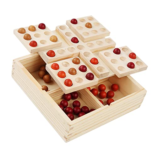 TOYANDONA 1 Satz Brettspiel Aus Holz Schachspiel Planke Lernspielzeug Für Pädagogisches Schach Drehbares Fünf-gewinnt-Spiel Fünf-in-Einer-Reihe-Spiel Spielbrett Tischspiel Holzspiele TOYANDONA 1 Satz Brettspiel Aus Holz Schachspiel Planke Lernspielzeug Für Pädagogisches Schach Drehbares Fünf-gewinnt-Spiel Fünf-in-Einer-Reihe-Spiel Spielbrett Tischspiel Holzspiele von TOYANDONA
