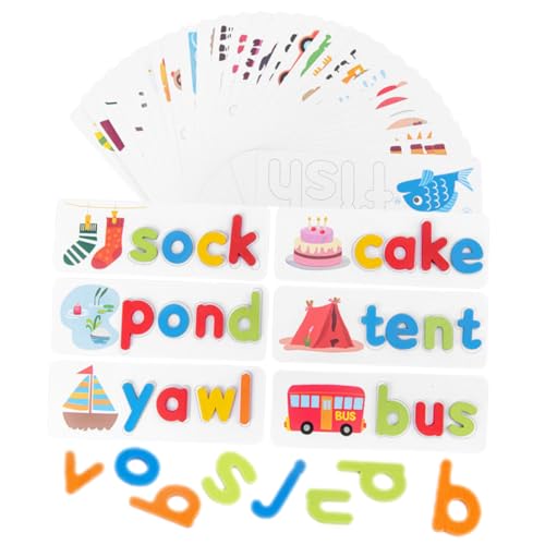 TOYANDONA 1 Satz Briefe Rechtschreibspielzeug Puzzle rätselbuch holzspielsachen Children Toys Fun Toy Buchstabenblock Lernen Lernen Bildungsspielzeug hölzern TOYANDONA 1 Satz Briefe Rechtschreibspielzeug Puzzle rätselbuch holzspielsachen Children Toys Fun Toy Buchstabenblock Lernen Lernen Bildungsspielzeug hölzern von TOYANDONA