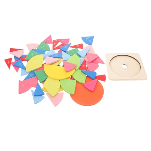 TOYANDONA 1satz Holzspielzeug Für Junge Mädchen Lernspielzeug Zur Bruchzahlen-erkennung Kognitive Entwicklung Und Frühes Lernen Geeignet Für Vorschulkinder Und Schulanfänger TOYANDONA 1satz Holzspielzeug Für Junge Mädchen Lernspielzeug Zur Bruchzahlen-erkennung Kognitive Entwicklung Und Frühes Lernen Geeignet Für Vorschulkinder Und Schulanfänger von TOYANDONA