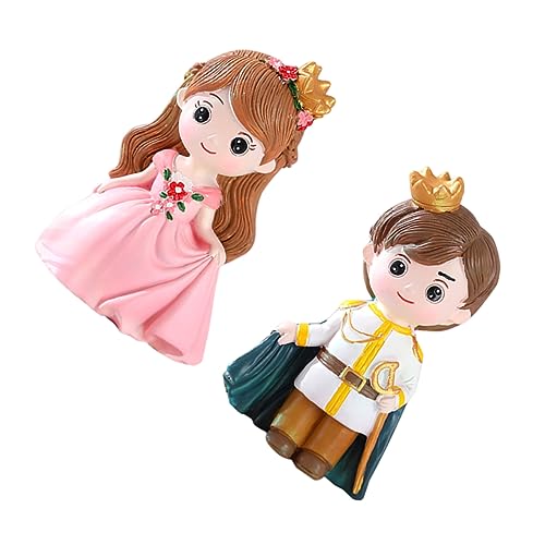 TOYANDONA 1 Satz Cartoon-kuchendekoration Und Tortenaufsatz Nähen Cowgirl Prinzessin Hochzeitstortendekorationen Alles Zum Jubiläums-kuchenaufsatz Meerjungfrau Mädchen Harz 2st von TOYANDONA