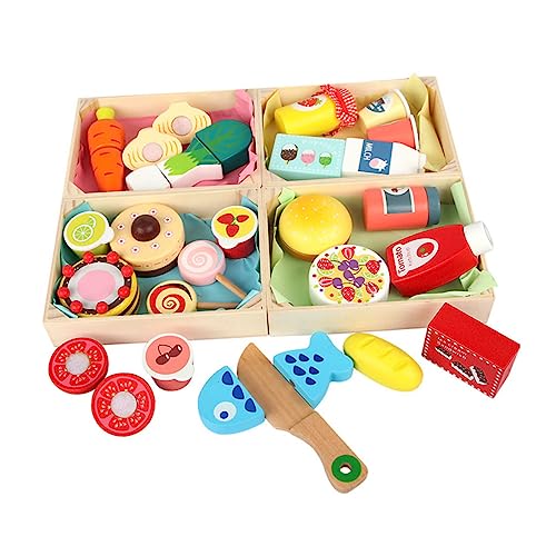 TOYANDONA 1 Satz Cecilia kinderküche Kitchen Simulationsspielzeug küche für Toys Toys Küchenspielzeug zum Simulationssnacks und hölzern TOYANDONA 1 Satz Cecilia kinderküche Kitchen Simulationsspielzeug küche für Toys Toys Küchenspielzeug zum Simulationssnacks und hölzern von TOYANDONA