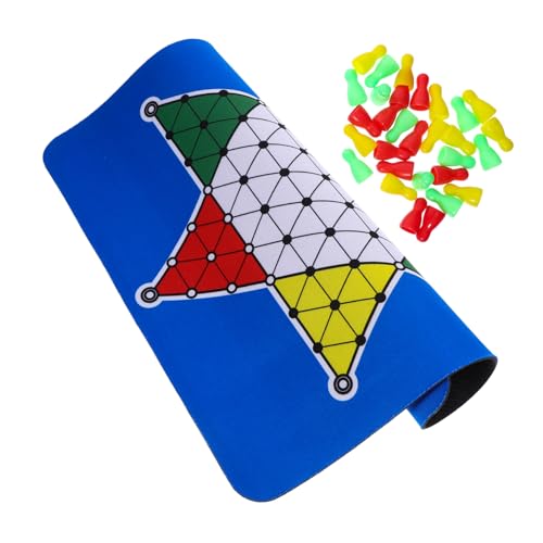 TOYANDONA 1 Satz Chinesische Dame Schach Planke Spielversorgung Brettspielzubehör Stoff TOYANDONA 1 Satz Chinesische Dame Schach Planke Spielversorgung Brettspielzubehör Stoff von TOYANDONA