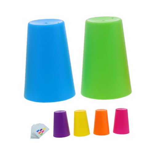 TOYANDONA 1 Satz -Cup-Spiel Lernspielzeug Stapelbecher-Set familienspiel Outdoor Spiele Intelligente Spielzeuge zum Stapeln von Bechern Stapelspiel Papierkarte TOYANDONA 1 Satz -Cup-Spiel Lernspielzeug Stapelbecher-Set familienspiel Outdoor Spiele Intelligente Spielzeuge zum Stapeln von Bechern Stapelspiel Papierkarte von TOYANDONA
