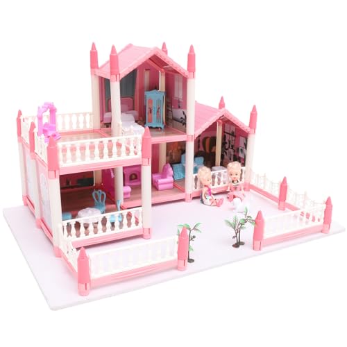 TOYANDONA 1 Satz DIY- für Mädchen für kinderspielzeug spielsachen für Toys Kid Toys Mädchen Nachahmung eines Villenspielzeugs Plastik Rosa TOYANDONA 1 Satz DIY- für Mädchen für kinderspielzeug spielsachen für Toys Kid Toys Mädchen Nachahmung eines Villenspielzeugs Plastik Rosa von TOYANDONA