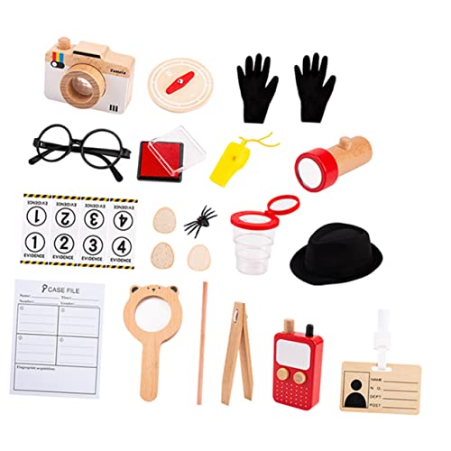 TOYANDONA 1 Satz Detektiv-Cosplay detektiv detektiv Set Kleinkind TUT so, als würde es Cosplay-Kit Detektivset für Kleinkinder Detektivwerkzeuge für TOYANDONA 1 Satz Detektiv-Cosplay detektiv detektiv Set Kleinkind TUT so, als würde es Cosplay-Kit Detektivset für Kleinkinder Detektivwerkzeuge für von TOYANDONA
