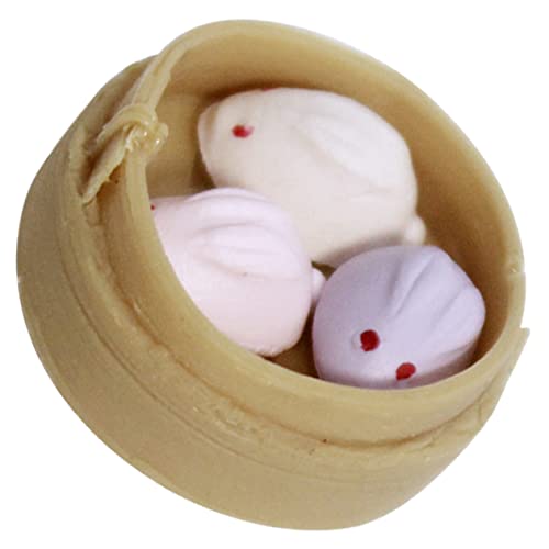 TOYANDONA 1 Satz Dim Sum -Modell Nachahmung Dessert lebensechtes Lebensmittelspielzeug Simulationsdessert künstlicher Nachtisch realistische Lebensmittelrequisiten Dessert-Requisiten Harz von TOYANDONA