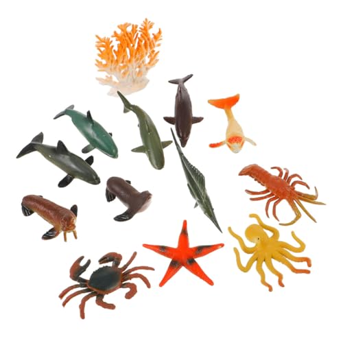 TOYANDONA 1 Satz Dinosauriermodell Meerestierspielzeug Für Kinder Lernspielzeug Kinder Meerestierspielzeug Meerestiermodell Meerestierspielzeug von TOYANDONA