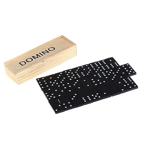 TOYANDONA 1 Satz Domino interaktives brettspiel für Family Games spielsachen für hühner Holzbausteine Blockspielzeug für die frühe Bildung hölzern Black TOYANDONA 1 Satz Domino interaktives brettspiel für Family Games spielsachen für hühner Holzbausteine Blockspielzeug für die frühe Bildung hölzern Black von TOYANDONA