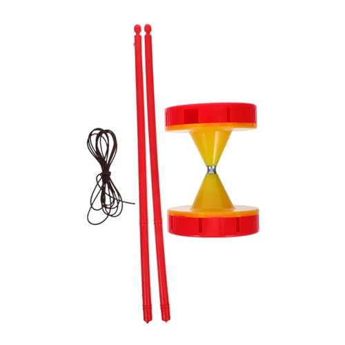 TOYANDONA 1 Satz Double Bearing Diabolo Yoyo mit Sticks und Schnur für Teens und Erwachsene Anfängerfreundliches Jonglier für Fitness und Tricks TOYANDONA 1 Satz Double Bearing Diabolo Yoyo mit Sticks und Schnur für Teens und Erwachsene Anfängerfreundliches Jonglier für Fitness und Tricks von TOYANDONA