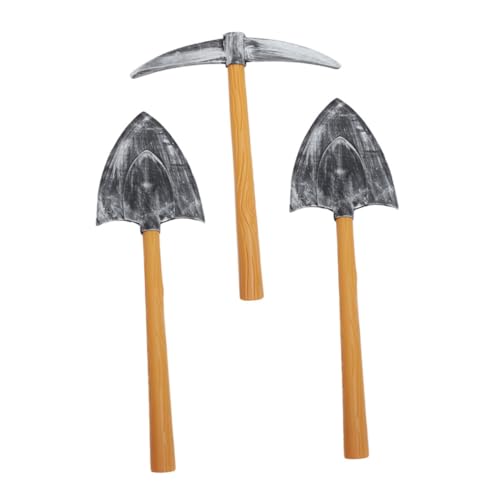 TOYANDONA 1 Satz Dwarf Spade Pickaxe Props Teiliges für GNOME Cosplay Robuste Dekoration für Halloween Karneval Bühnenaufführungen Tragbare Spielzeuge für Kreative Partys von TOYANDONA