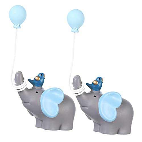 TOYANDONA 1 Satz Elefantenpuppe Ornamente Hochzeit Cupcake Kleine Elefanten Tier Geburtstag Statue Figuren Miniatur Kuchen Mini Figur Elefant Kuchen Topper Harz 2 Stück TOYANDONA 1 Satz Elefantenpuppe Ornamente Hochzeit Cupcake Kleine Elefanten Tier Geburtstag Statue Figuren Miniatur Kuchen Mini Figur Elefant Kuchen Topper Harz 2 Stück von TOYANDONA