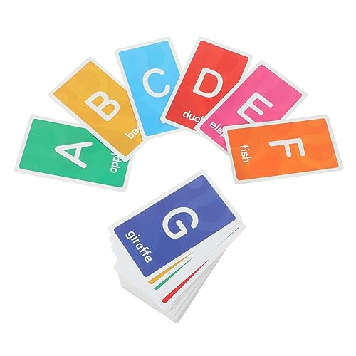 TOYANDONA 1 Satz Englisch-Flash-Karten, Pädagogisches Lernspielzeug, Haushalts-kinderspielzeug, Kinder-lernkarten TOYANDONA 1 Satz Englisch-Flash-Karten, Pädagogisches Lernspielzeug, Haushalts-kinderspielzeug, Kinder-lernkarten von TOYANDONA