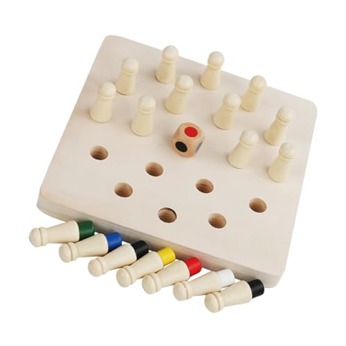 TOYANDONA 1 Satz Erinnerungsspielzeug Schach Kinderspielzeug Memory-passendes Memory-Matching-brettspiel Interaktives, Passendes Brettspiele Brettspiel Aus Holz Hölzern TOYANDONA 1 Satz Erinnerungsspielzeug Schach Kinderspielzeug Memory-passendes Memory-Matching-brettspiel Interaktives, Passendes Brettspiele Brettspiel Aus Holz Hölzern von TOYANDONA