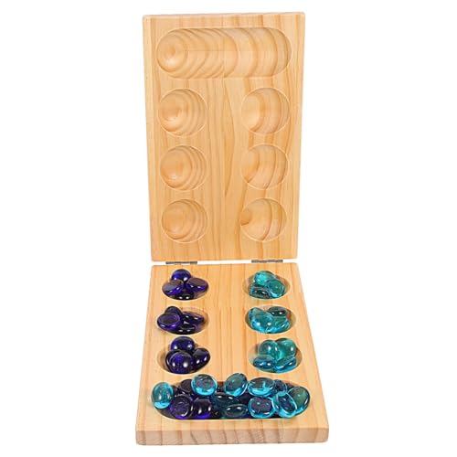 TOYANDONA 1 Satz Faltbares Edelsteinschach Holzspielzeug Mancala Schachspielzeug Brettspiel Edelstein-schachspielzeug Mancala- Mancala-brettspiel Hölzern TOYANDONA 1 Satz Faltbares Edelsteinschach Holzspielzeug Mancala Schachspielzeug Brettspiel Edelstein-schachspielzeug Mancala- Mancala-brettspiel Hölzern von TOYANDONA
