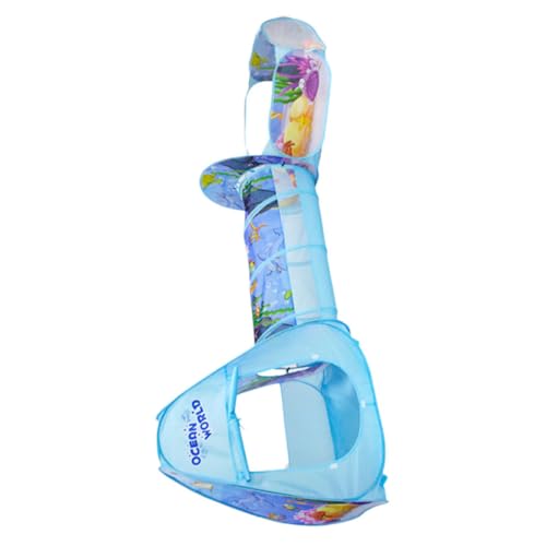 TOYANDONA 1 Satz Faltbares Kinderzelt Set mit Unterwasserwelt Spielzelt und Krabbeltunnel für Jungen und Mädchen Kreatives Spielhaus für Drinnen und Draußen TOYANDONA 1 Satz Faltbares Kinderzelt Set mit Unterwasserwelt Spielzelt und Krabbeltunnel für Jungen und Mädchen Kreatives Spielhaus für Drinnen und Draußen von TOYANDONA