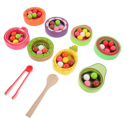 TOYANDONA 1 Satz Farbübereinstimmendes Spiel Farbzähl- Und Sortierspielzeug Für Feinmotorik Kinderspielzeug Lernspielzeug Für Buntes Holzspielzeug Kinderspiele Hölzern TOYANDONA 1 Satz Farbübereinstimmendes Spiel Farbzähl- Und Sortierspielzeug Für Feinmotorik Kinderspielzeug Lernspielzeug Für Buntes Holzspielzeug Kinderspiele Hölzern von TOYANDONA