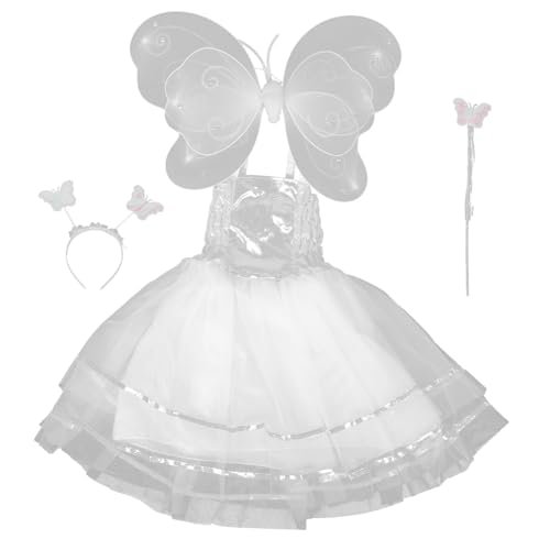 TOYANDONA Engel-kostüm Für Die Bühne Für Jungen Und Mädchen Performance-Outfit Weicher Stoffanzug Prinzessinnen-Partykleid von TOYANDONA