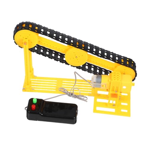 TOYANDONA 1 Satz Förderbandmodell Spielzeugkinder Werkzeug Platz Fahrzeug Kran Auto experimente für DIY-Fördermodell Förderband für Heimspielzeug Lehrhilfe Abs Yellow TOYANDONA 1 Satz Förderbandmodell Spielzeugkinder Werkzeug Platz Fahrzeug Kran Auto experimente für DIY-Fördermodell Förderband für Heimspielzeug Lehrhilfe Abs Yellow von TOYANDONA