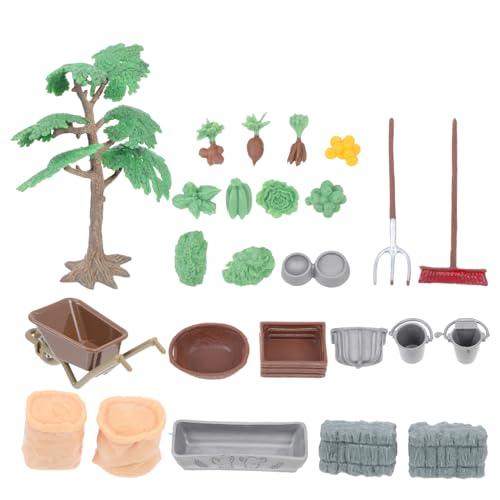 TOYANDONA 1 Satz Food Tank Ornamente Gemüsefiguren Pflanzliches Modell Cartoon-Bauernhof-Ornament Entzückendes Gemüsemodell Dekoratives Farmmodell Dekorative Bauernhofverzierung PVC TOYANDONA 1 Satz Food Tank Ornamente Gemüsefiguren Pflanzliches Modell Cartoon-Bauernhof-Ornament Entzückendes Gemüsemodell Dekoratives Farmmodell Dekorative Bauernhofverzierung PVC von TOYANDONA