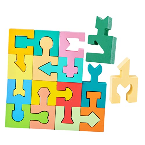 TOYANDONA 1 Satz Form Passende Blöcke Formenpuzzle Lernen Shape-Pairing- Frühpädagogisches Kleinkind-Form-Puzzle Kognitives Für Holzbausteine Hölzern TOYANDONA 1 Satz Form Passende Blöcke Formenpuzzle Lernen Shape-Pairing- Frühpädagogisches Kleinkind-Form-Puzzle Kognitives Für Holzbausteine Hölzern von TOYANDONA