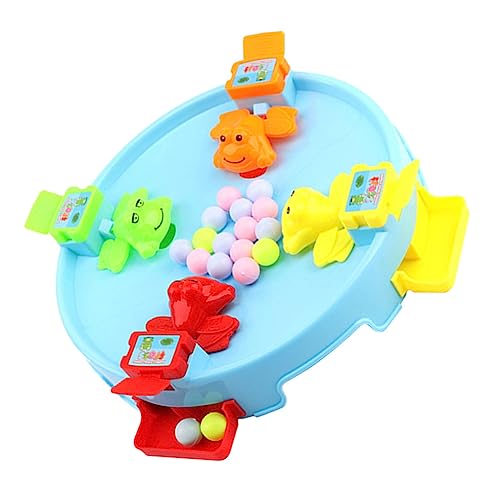 TOYANDONA 1 Satz Frosch kinderspielzeug für zabawki stymulujące rozwój настольная игра Geburtstagsgeschenk Bohnenspiel Essen Frösche füttern Abs von TOYANDONA