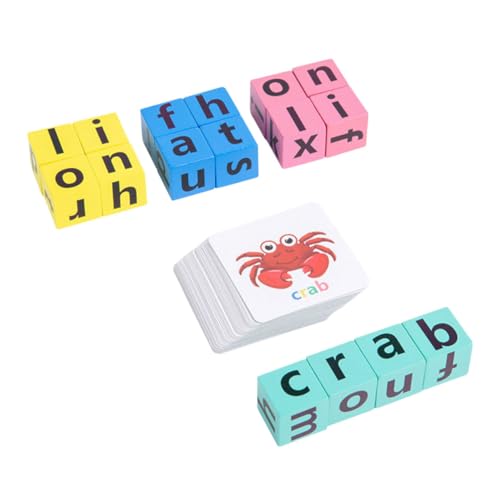 TOYANDONA Interaktives Alphabet-rechtschreibspiel Für Jungen Und Mädchen Babyspielzeug Holzklötze Spielzeug Mit Buchstaben Vorschul-bildungsspielzeug TOYANDONA Interaktives Alphabet-rechtschreibspiel Für Jungen Und Mädchen Babyspielzeug Holzklötze Spielzeug Mit Buchstaben Vorschul-bildungsspielzeug von TOYANDONA