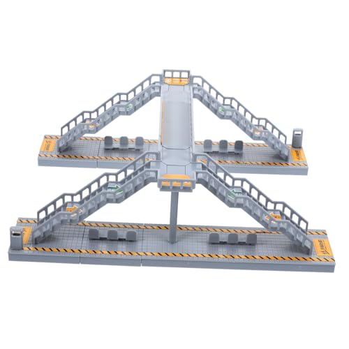 TOYANDONA Fußgängerbrücke Als Tischdekoration – Kunststoff-fußgängerbrückenmodell Miniatur-Eisenbahn Heimdekoration Pädagogisches Spielzeug von TOYANDONA