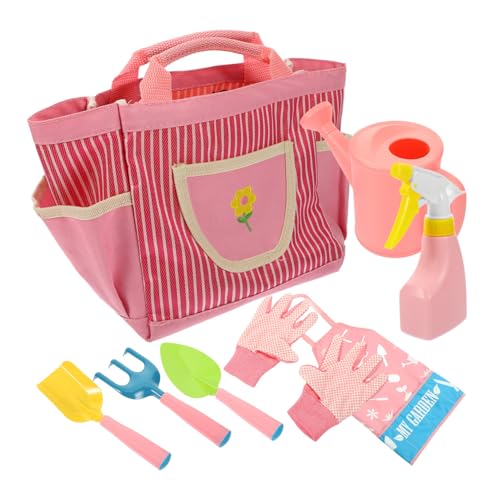 TOYANDONA Pädagogische Gartengeräte Für Kinder Schaufel Rechen Gießkanne Handschuhe Und Sprühkessel Für Die Spielzeit Der Kinder TOYANDONA Pädagogische Gartengeräte Für Kinder Schaufel Rechen Gießkanne Handschuhe Und Sprühkessel Für Die Spielzeit Der Kinder von TOYANDONA