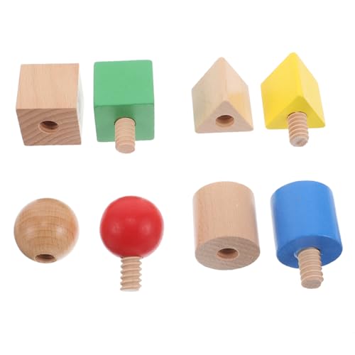 TOYANDONA Holzspielzeug Für Die Feinmotorik Zum Lernen Von Schrauben Lernspielzeug Für Jungen Und Mädchen TOYANDONA Holzspielzeug Für Die Feinmotorik Zum Lernen Von Schrauben Lernspielzeug Für Jungen Und Mädchen von TOYANDONA