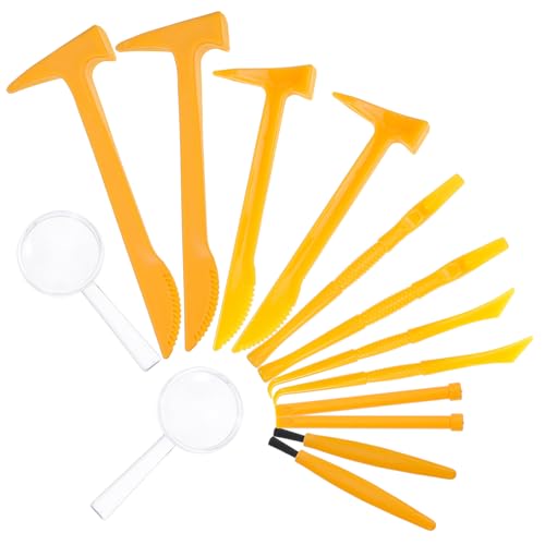 TOYANDONA 1 Satz Graben Werkzeuge meißel Edelsteine ausgraben Realistische Spielzeugwerkzeuge Naturwissenschaftsspielzeug Grabhammer Grabwerkzeugspielzeug für Abs Orange TOYANDONA 1 Satz Graben Werkzeuge meißel Edelsteine ausgraben Realistische Spielzeugwerkzeuge Naturwissenschaftsspielzeug Grabhammer Grabwerkzeugspielzeug für Abs Orange von TOYANDONA