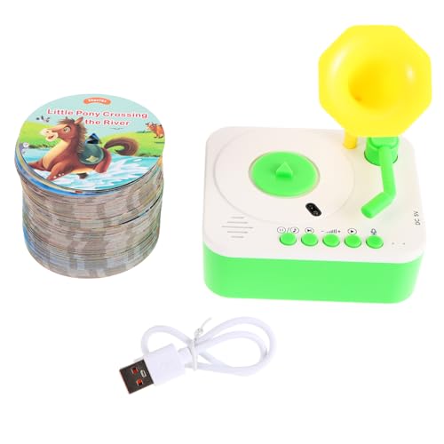 TOYANDONA 1 Satz Grammophon Plattenspieler Musikalisches Sensorisches Musikspielzeug Abs TOYANDONA 1 Satz Grammophon Plattenspieler Musikalisches Sensorisches Musikspielzeug Abs von TOYANDONA