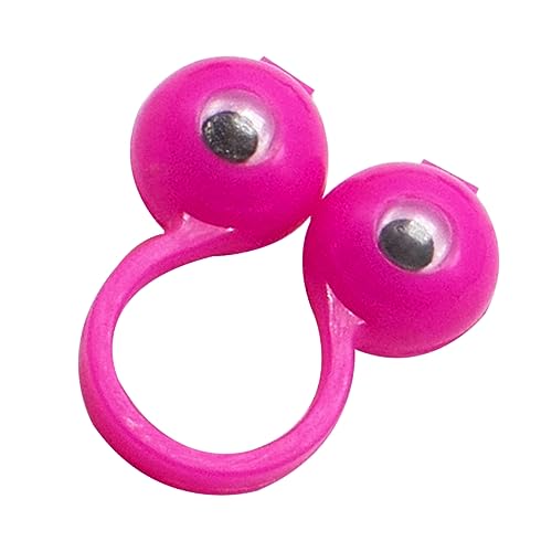 TOYANDONA 1 Satz Große Augen Ring Fingerpuppen Finger Finger Spiel Intelligente Spielzeuge Pädagogische Spielzeuge Finger Lustige Spielzeuge 50 Stück von TOYANDONA