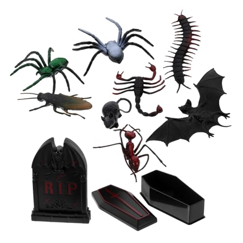 TOYANDONA 1 Satz Halloween-Dekoration Bausätze Tür Dekorationen Für Gartenfiguren Halloween-Fledermaus- Winziger Kreuzsarg Ungewöhnlich Unheimlich Feengarten Zubehör Gruselig Abs TOYANDONA 1 Satz Halloween-Dekoration Bausätze Tür Dekorationen Für Gartenfiguren Halloween-Fledermaus- Winziger Kreuzsarg Ungewöhnlich Unheimlich Feengarten Zubehör Gruselig Abs von TOYANDONA