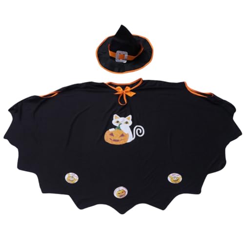 TOYANDONA 1 Satz Halloween-Kleid Untertasse Festliche Lieferungen Dekoration Halloween Theme kinderkostüme Halloween Zaubererkostüm für Halloween-Partykostüm für Stoff Black TOYANDONA 1 Satz Halloween-Kleid Untertasse Festliche Lieferungen Dekoration Halloween Theme kinderkostüme Halloween Zaubererkostüm für Halloween-Partykostüm für Stoff Black von TOYANDONA