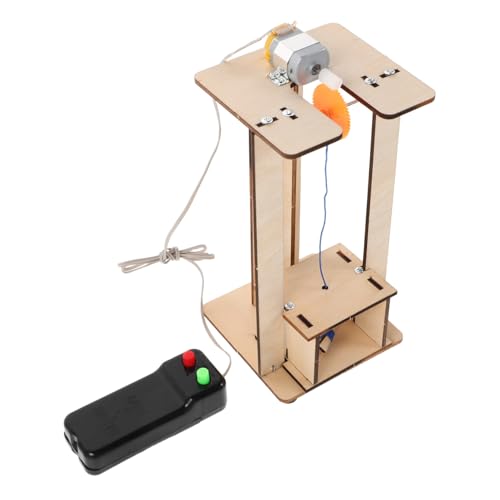 TOYANDONA 1 Satz Holz Aufzug Bastelset für Einfacher Zusammenbau für Stem Bildung Fördert Kreativität und Technisches Verständnis TOYANDONA 1 Satz Holz Aufzug Bastelset für Einfacher Zusammenbau für Stem Bildung Fördert Kreativität und Technisches Verständnis von TOYANDONA
