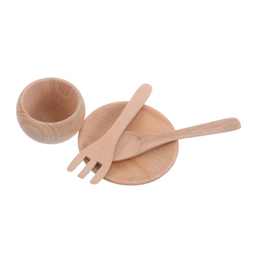 TOYANDONA 1 Satz Holz Küchenzubehör Set für Realistischen Küchenutensilien Tellern und Schalen für Fantasievolles Rollenspiel Geeignet für Kleinkinder und Montessori Lernumgebungen TOYANDONA 1 Satz Holz Küchenzubehör Set für Realistischen Küchenutensilien Tellern und Schalen für Fantasievolles Rollenspiel Geeignet für Kleinkinder und Montessori Lernumgebungen von TOYANDONA