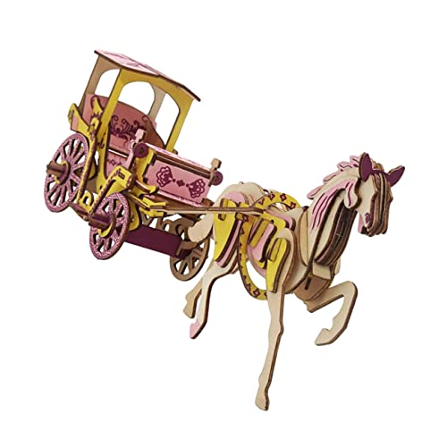 TOYANDONA 1 Satz Holz Puzzle DIY Royal Carriage Modell Perfektes für Geburtstage und Feste Fördert Kreativität und Vorstellungskraft Hochwertiges Holz mit Präziser Schneidetechnologie TOYANDONA 1 Satz Holz Puzzle DIY Royal Carriage Modell Perfektes für Geburtstage und Feste Fördert Kreativität und Vorstellungskraft Hochwertiges Holz mit Präziser Schneidetechnologie von TOYANDONA