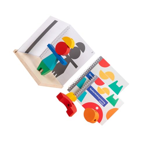 TOYANDONA 1 Satz Holzblock Puzzle kinderpuzzle Nachhaltiges kauspielzeug babyspielsachen pädagogisches Stapelblöcke stapeln Holzblöcke Papier TOYANDONA 1 Satz Holzblock Puzzle kinderpuzzle Nachhaltiges kauspielzeug babyspielsachen pädagogisches Stapelblöcke stapeln Holzblöcke Papier von TOYANDONA