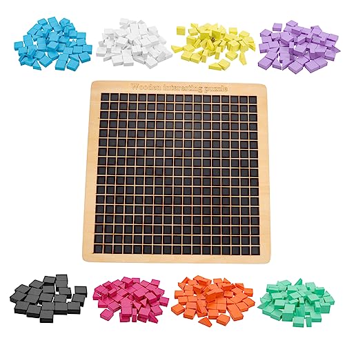 TOYANDONA 1 Satz Holzpuzzle für Montessori Lernspielzeug Kreativität Interaktives Puzzle mit Bunten Tiermotiven Sicheres und Langlebiges für Eltern Junge Mädchen Interaktion für Jungen und TOYANDONA 1 Satz Holzpuzzle für Montessori Lernspielzeug Kreativität Interaktives Puzzle mit Bunten Tiermotiven Sicheres und Langlebiges für Eltern Junge Mädchen Interaktion für Jungen und von TOYANDONA