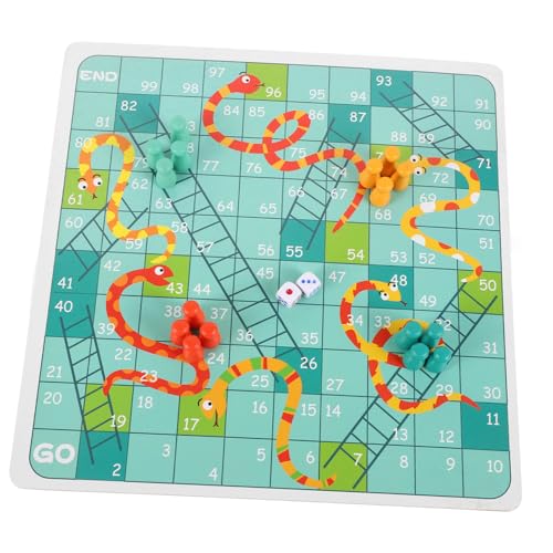 TOYANDONA 1 Satz Holzschachplattenspielzeug Flugzeugschach Schachbrett Kinderschach fliegendes Schach aus Holz Schach für Anfänger Schachspiel von TOYANDONA
