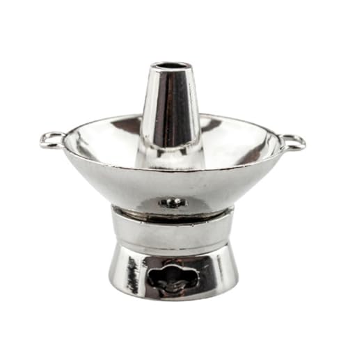 TOYANDONA 1satz Mini Hot Pot Mikroszenen Zubehör Für Küche Nostalgisches Design Für Mädchen Miniatur-küchenutensilien Und Dekoration von TOYANDONA
