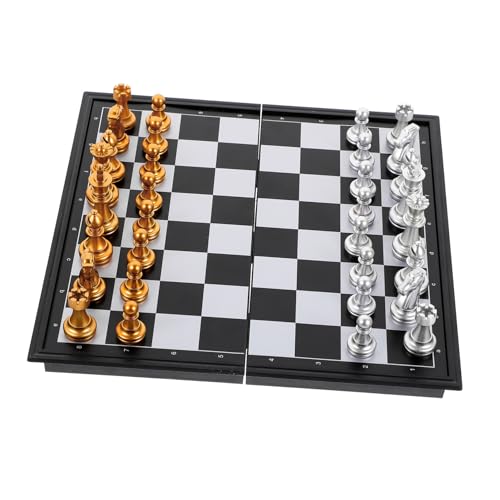 TOYANDONA 1 Satz Internationales Schach Damespiel Wettkampfspielzeug Für Internationale Dame Freizeitspiel Magnetisches Desktop-spielspielzeug Bildungsspielzeug Für Plastik von TOYANDONA