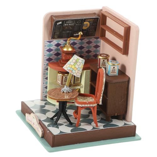 TOYANDONA 1 Satz Kabinenspielzeug Miniatur-hausbausatz Diorama-bausatz Puppenhaus-bastelset Puppenhaus-bausätze Wohnaccessoires Puppenhaus Miniatur Bausatz Selber Machen -kit Hölzern TOYANDONA 1 Satz Kabinenspielzeug Miniatur-hausbausatz Diorama-bausatz Puppenhaus-bastelset Puppenhaus-bausätze Wohnaccessoires Puppenhaus Miniatur Bausatz Selber Machen -kit Hölzern von TOYANDONA