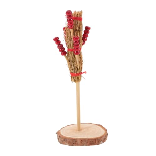 TOYANDONA Puppenhaus Mini Lebensmittel Mini Chinesischen Snack Kandierten Haws Pretend Süßigkeiten für Spielen Küche Zubehör von TOYANDONA