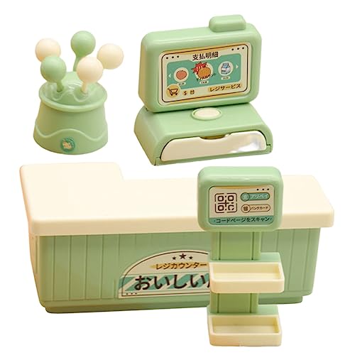 TOYANDONA 1 Satz Kassenmodell Kinderkasse Spielhaus- -Requisite Cartoon-registrierkassenspielzeug Lebensechtes Registrierkassenspielzeug Registrierkasse Für Plastik Green TOYANDONA 1 Satz Kassenmodell Kinderkasse Spielhaus- -Requisite Cartoon-registrierkassenspielzeug Lebensechtes Registrierkassenspielzeug Registrierkasse Für Plastik Green von TOYANDONA
